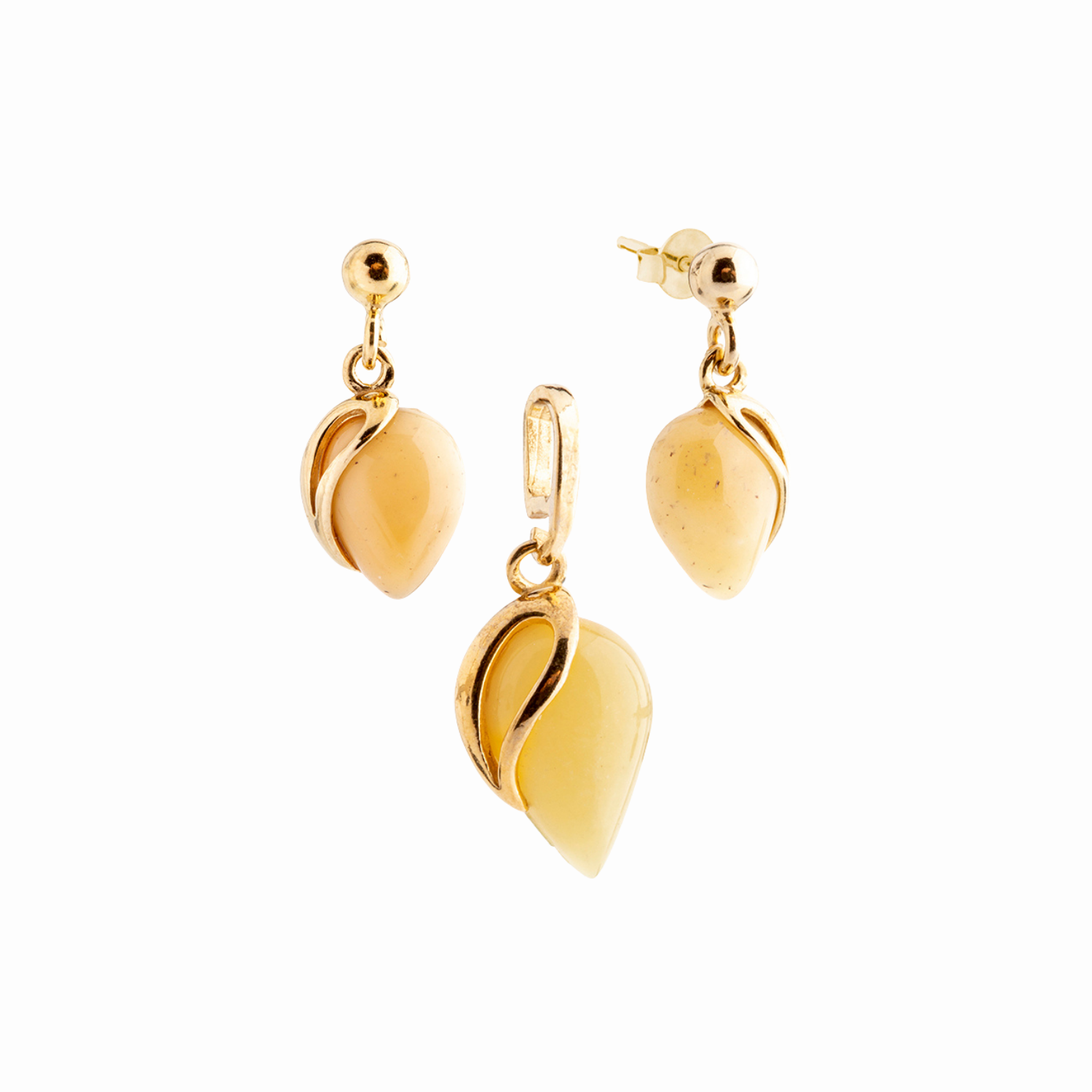 Kehribar Takı Seti Bal